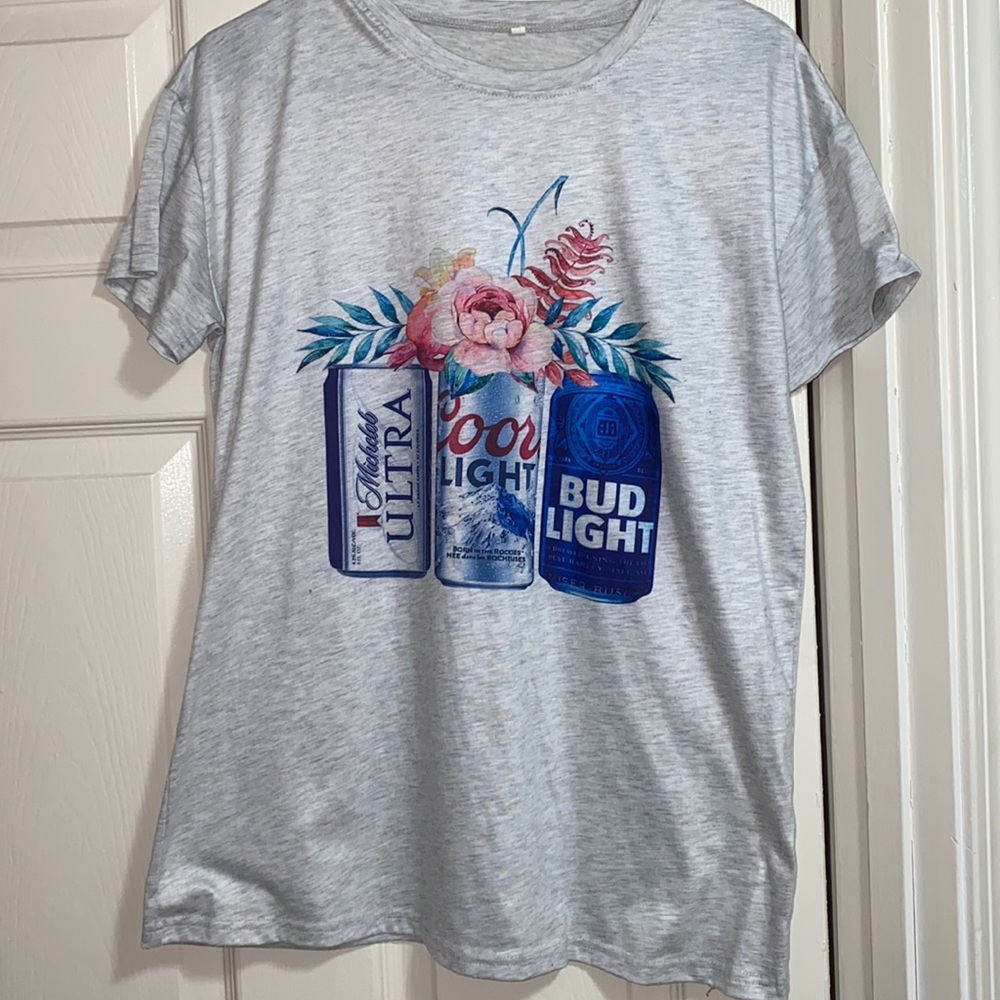 Floral Beer Tee